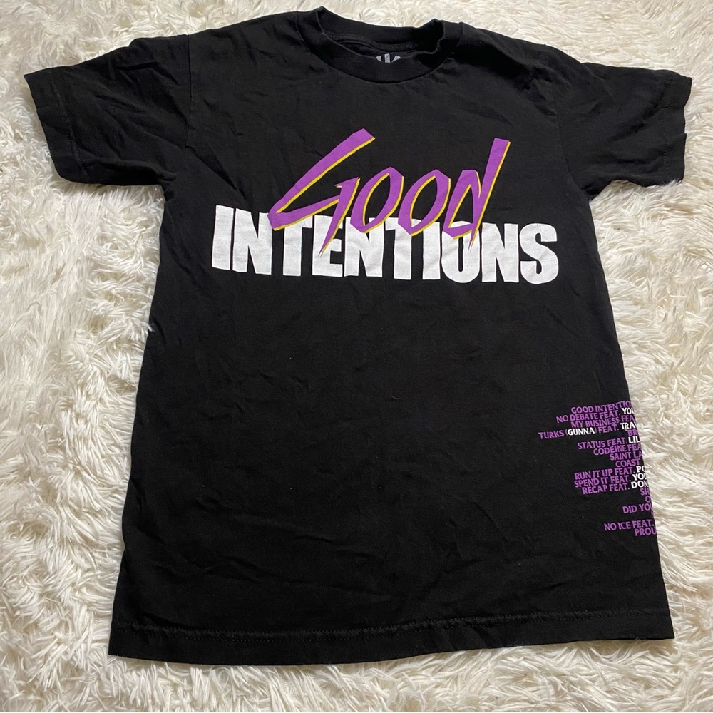 Nav good intentions Vlone tshirt